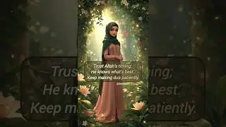 Powerful Islamic Quotes on Patience & Dua | Trust Allah&rsquo;s Timing & Stay Grateful  🤍 #islamicshorts