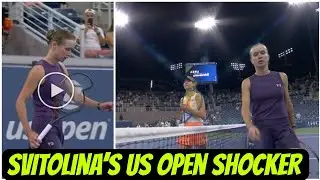 🎾 41 ERRORS & RACKET SMASH 💥 Elina Svitolina&rsquo;s Shocking US Open Exit vs Anna Bondar 