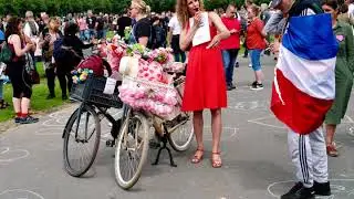 Freedom Malieveld in Den Haag 21 juni 2020