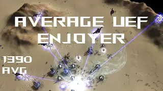 Satelite Is UEF Standard Procedure 6v6 Custom on MAP GEN | Supreme Commander FAF #315