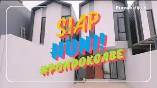 Hampir SOLD OUT! Rumah BARU - SIAP HUNI - cantik ala scandinavia. Cicilan 8jutaan