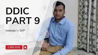 E2.9  Indexes in SAP