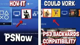 PS3 BACKWARDS COMPATIBLITY AND PSNOW - How would it work? (Play ps3 games on ps4/psnow offline mode)