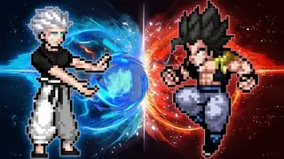 TC Manga Gojo V6(New) VS Gogeta OP(AF) in Jump Force Mugen