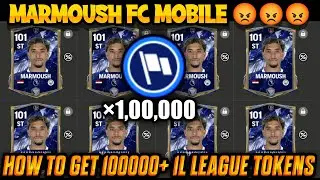 😡😡MARMOUSH FC😡😡PACK OPENING || HOW TO GET 1,00,000+ LEAGUE TOKENS & 107 OVR PLAYERS FOR FREE
