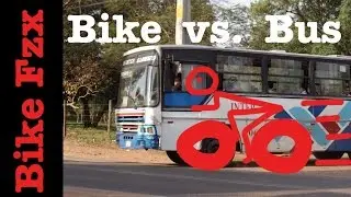 Paraguay Bus vs Bike Race
