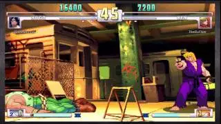 SF3: Third Strike Online Edition (Ken vs. Hugo)