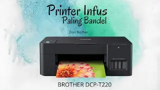 Brother DCP T220 Ink Tank Best Budget Colour Printer