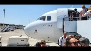 Figari Sud Corse LFKF Departure / Nantes Atlantique LFRS Approach - Volotea A319