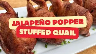 Jalape&ntilde;o Popper Stuffed Quail Recipe | Perfect BBQ Appetizer