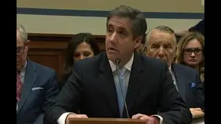 Watch the first 2 hours of President Trump's former lawyer Michael Cohen testifying before Congress