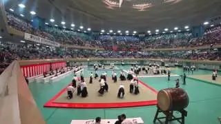 Nippon Budokan. ROIYAKS PEFORMANCE at 55th All Japan Aikido Demonstration (на переднем плане)