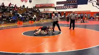 2A 106lbs Sectional Championship Match Tyler Clarke Jr. Year