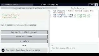 Lesson 5 | Regular Expressions | Extract Matches