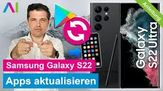 Samsung Galaxy S22 - How to update apps / App update • 📱 • 🧑🏽‍💻 • 🔄 • Guide | Tutorial