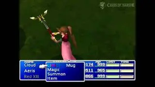 Aeris' Planet Protector Limit Break - Final Fantasy VII