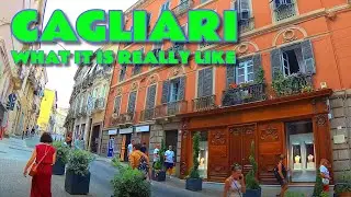 CAGLIARI SARDINIA - Evening Walk