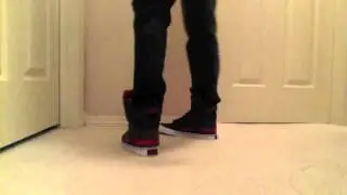 Supra Skytop 2 Red Grey On Foot (fresh out of the box)