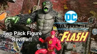 Набор из двух фигурок DC Multiverse Flash Vs Titano! Обзор фигурки 2025 года!