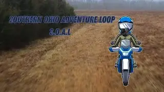 Finding the Southern Ohio Adventure Loop, S.O.A.L pt1  #klr650 #ohio #insta360