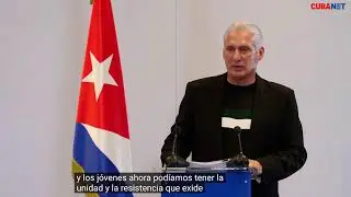 EN VIVO: comparecencia de Díaz-Canel ante medios nacionales y extranjeros