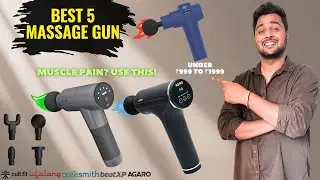Top 5 Best Massage Guns in India 2025🔥Powerful Massage Gun Options Under ₹2000!