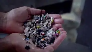 Playground made from recycled oral care products