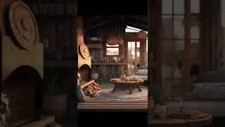 Cozy Spring Ambience  Cozy Porch Ambience & Relaxing Birdsong, Fireplace for Sleep or Studying