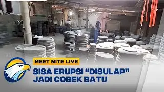 Musibah Jadi Rupiah, Sisa Erupsi Diubah Jadi Cobek Batu | MNL