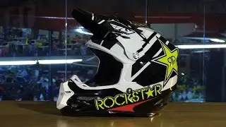 Обзор мотоциклетного шлема Fly Racing F2 Carbon Rockstar
