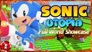 SONIC UTOPIA - A 3D Classic Sonic Open World Fan Game [Showcase]
