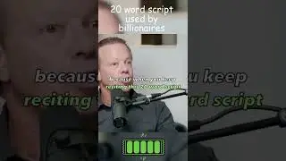 20 Word Script Billionaires Use 108Times  #108 #unlockyourpotential  #lawofattraction