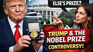 Trump Confronted Over Nobel Peace Prize Medal | Reporter Questions White House Moment