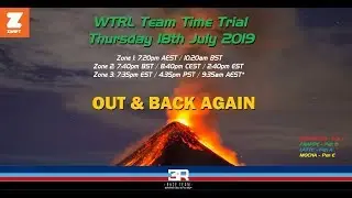 Race3R - Backstreet Boys. WTRL Time Trial - Zwift's Watopia Out & Back course (42km)