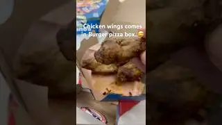 Big disappointment by seeing portion size of wings 🥵 #chickenwings #dominos #pizza