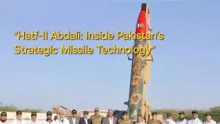 Hatf-II Abdali || Inside Pakistan&rsquo;s Strategic Missile Technology ||  #AbdaliMissile #HatfII #PakArmy