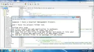 How to run any java web project in Netbeans IDE