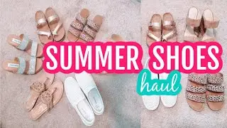SUMMER SHOES 2020 | SHOE HAUL | WALMART, TARGET, DSW HAUL | AFFORDABLE SHOES