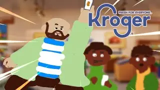 Kroger ad but it's poorly animated