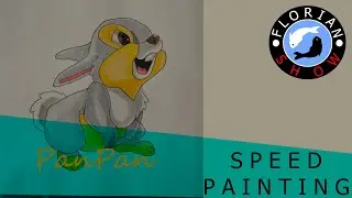 SPEEDPAINTING#5-Panpan (Disney)