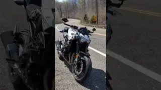 Kawasaki Z900 after a few mods.  Frame sliders, bar end mirrors, and a fender eliminator kit.