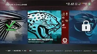Madden NFL 17 | MUT November Gauntlet Rushing Challenge #3 | 40+ Rush Yards (This Quarter)