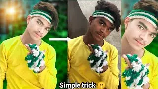 PicsArt green tone effect Light photo editing | PicsArt real cb editing tutorial PicsArt new style