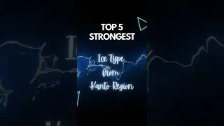 Top 5 strongest Ice type from Kanto region. #trending #viral #top5 #strongest #pok&eacute;mon #kanto #ice
