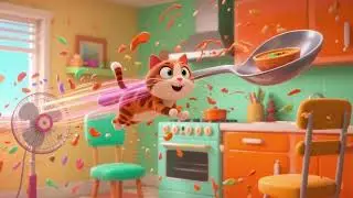 My Spoon Went Zoom Part 1 &ndash; Silly Spins & Kitchen Adventures! | The Jingle Station