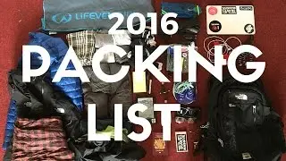 Packing List 2016 travel gear For hand luggage