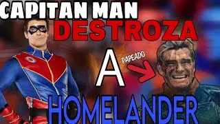 Porque Capitan Man DESTROZA a Homlander? -Analisis
