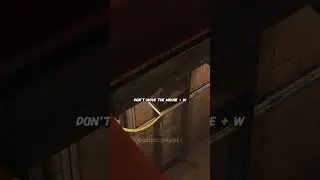 LADDER SILENT DROP #shorts #cs2