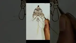 Peacock startup mehndi designs 😍 #mehndi​ #bridalmehndi​ #shortsfeed​  #shorts​ #mehandi​