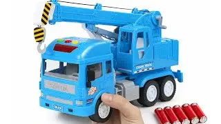 Unboxing Powerful Truck Toys &ndash; Container Truck + Super Truck + Crane Truck | Big Vehicle Action!
